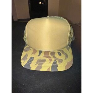 Vintage Camo Trucker Hat Designer Award Headwear Adjustable Snapback Cap